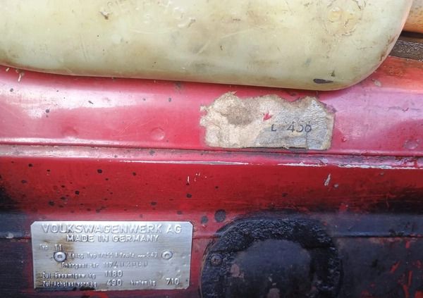 Volkswagen Garbus cena 25900 przebieg: 123400, rok produkcji 1967 z Lublin małe 56
